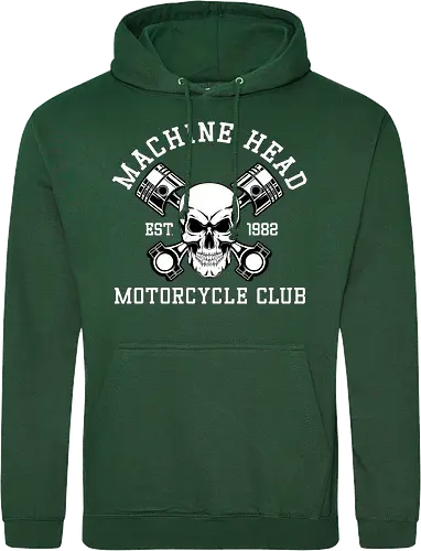 Machine Head Motorcycle Club Retro Art