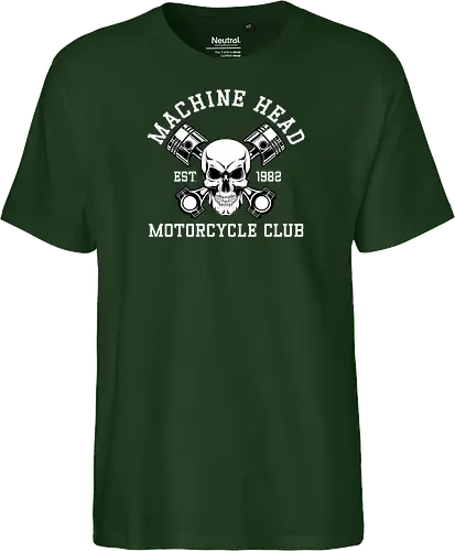 Machine Head Motorcycle Club Retro Art