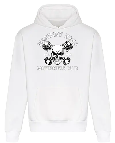 Machine Head Motorcycle Club Retro Art