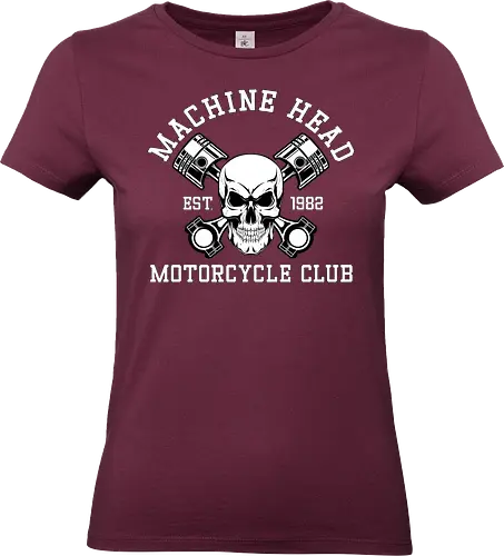 Machine Head Motorcycle Club Retro Art - mashup, motorcycle, funny quote, mashup, funny, funny pop, funnytee, gaming, geek, humor, joke, meme, memes, nerd, parody, television, vintage - Standard T-Shirt (Frauen)