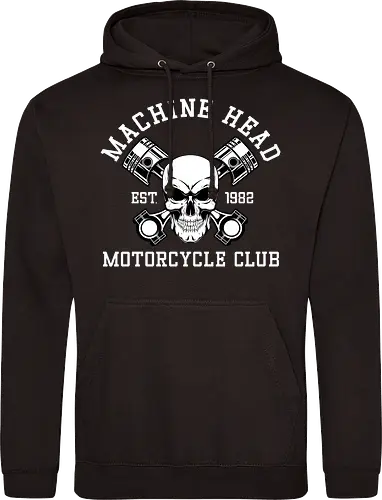 Machine Head Motorcycle Club Retro Art