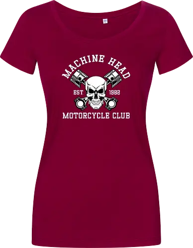 Machine Head Motorcycle Club Retro Art