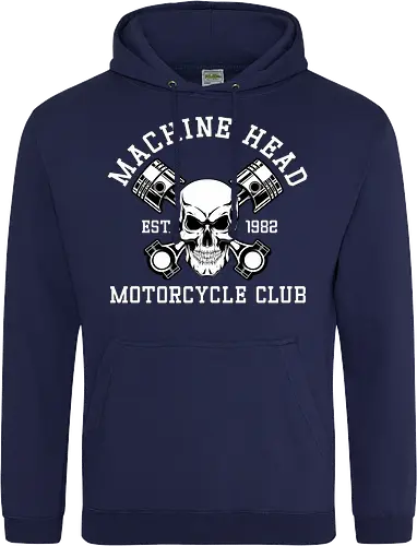 Machine Head Motorcycle Club Retro Art