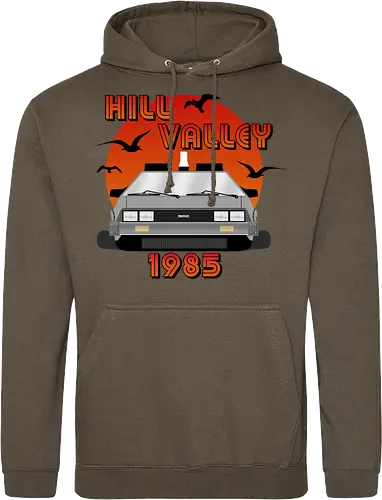 Hill Valley California 1985 Vintage Art