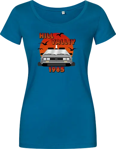 Hill Valley California 1985 Vintage Art