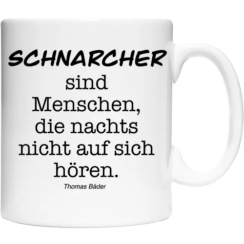 Schnarcher sind Menschen, die nachts nicht auf sich hören.