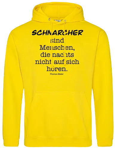 Schnarcher sind Menschen, die nachts nicht auf sich hören.
