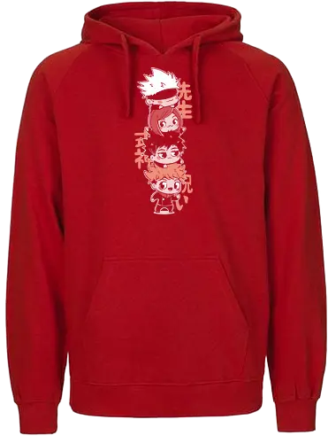 Jutsu friends - Jujutsu, kaisen, anime, sukuna - Fairtrade Hoodie
