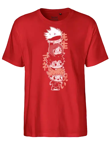 Jutsu friends - Jujutsu, kaisen, anime, sukuna - Fairtrade T-Shirt