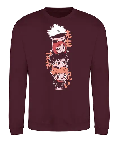 Jutsu friends - Jujutsu, kaisen, anime, sukuna - Sweatshirt