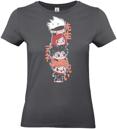 Jutsu friends - Jujutsu, kaisen, anime, sukuna - Standard T-Shirt (Frauen)