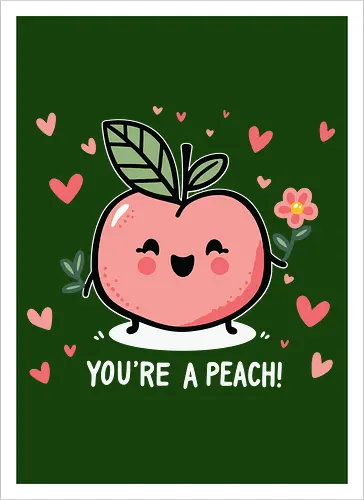 YOU'RE A PEACH