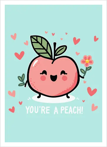 YOU'RE A PEACH