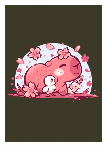 Pink Spring Friends