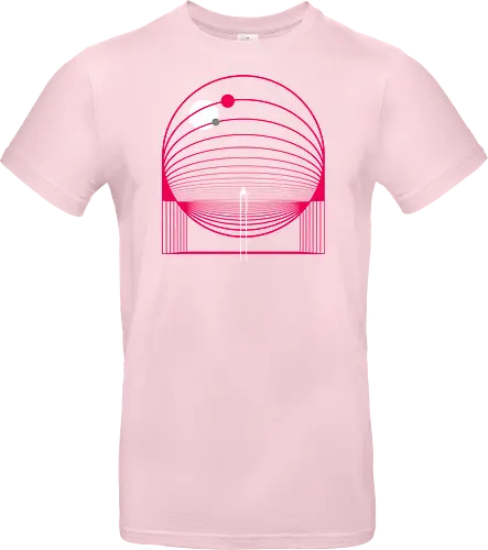 Exploring Stars - space, rocket ship, space ship, mars, planets, solar system, minimal - Standard T-Shirt