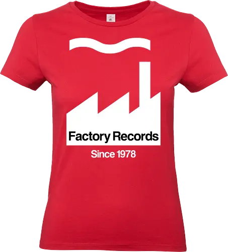 Factory Music Art  - music, factory records, funny, funny pop, funny quote, geek, humor, ian curtis, joke, Music, meme, parody, post punk, unknown pleasures, vintage - Standard T-Shirt (Frauen)