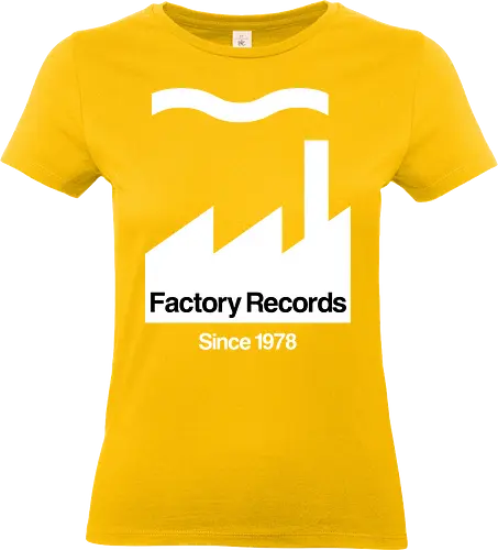 Factory Music Art  - music, factory records, funny, funny pop, funny quote, geek, humor, ian curtis, joke, Music, meme, parody, post punk, unknown pleasures, vintage - Standard T-Shirt (Frauen)
