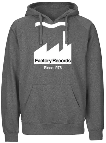 Factory Music Art  - music, factory records, funny, funny pop, funny quote, geek, humor, ian curtis, joke, Music, meme, parody, post punk, unknown pleasures, vintage - Fairtrade Hoodie