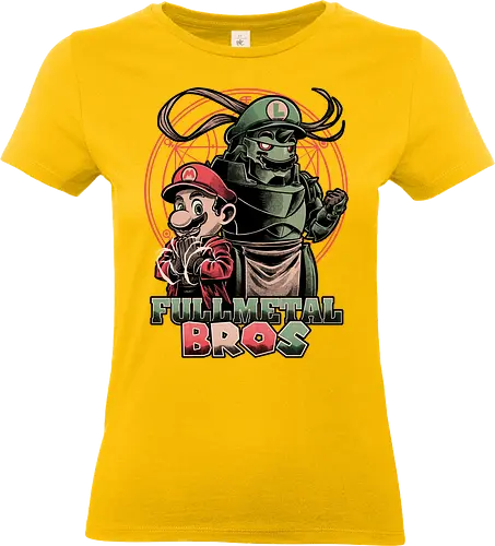 Anime Game Brothers - Edward, Anime, Manga, Rpg, Fantasy, Alchemist, alchemy, Military, Adventure, Soldier, Bros, brothers, Funny, Fun - Standard T-Shirt (Frauen)