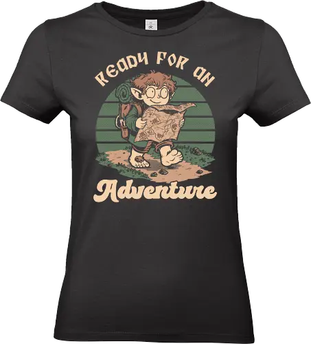 Medieval Character Adventure - fantasy, adventure, medieval, magic, magical, map, RPG, fun, funny, ring, cool, vintage, retro - Standard T-Shirt (Frauen)