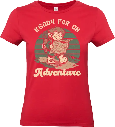 Medieval Character Adventure - fantasy, adventure, medieval, magic, magical, map, RPG, fun, funny, ring, cool, vintage, retro - Standard T-Shirt (Frauen)