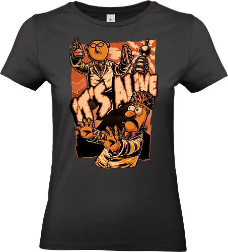 Puppet Science Horror - puppet, science, horror, fun, funny, cool, alive, sci-fi, science fiction, tv show, classic, mashup, monster, Frankenstein, electric - Standard T-Shirt (Frauen)
