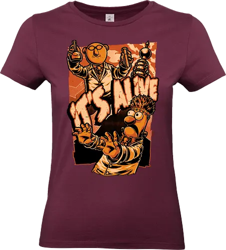 Puppet Science Horror - puppet, science, horror, fun, funny, cool, alive, sci-fi, science fiction, tv show, classic, mashup, monster, Frankenstein, electric - Standard T-Shirt (Frauen)