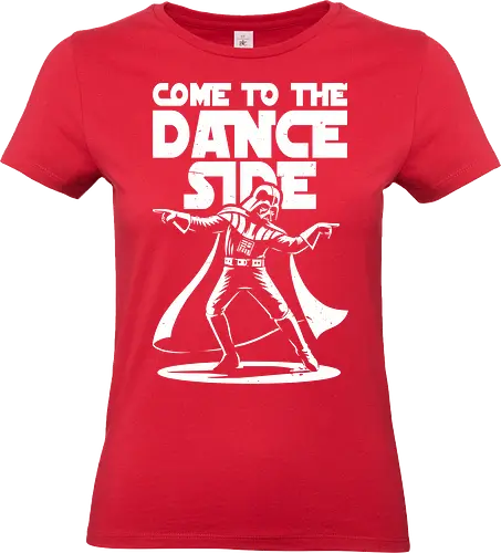 Lord of the Dance Side - dance, lord, space, side, force, cool, funny, fun, awesome, nerd, geek, nostalgic, retro, vintage, fantasy, adventure, classic, movie, film, music, quote, evil, empire - Standard T-Shirt (Frauen)