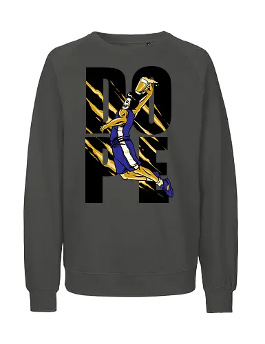 beer dunk  - beer, dunk, skull, basketball, sport, slamdunk, cool - Fairtrade Sweatshirt