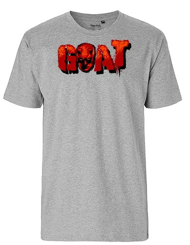 goat - superhero, kingpin, cool, daredevil, antihero, lawyer, shillouete, devil - Fairtrade T-Shirt