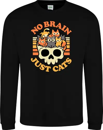 No Brain Just Cats