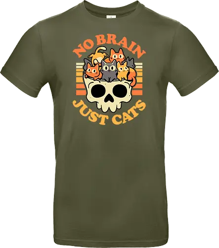 No Brain Just Cats