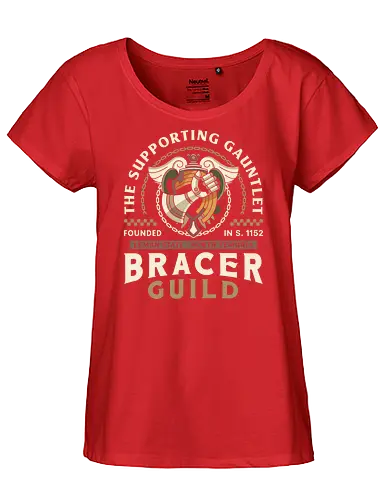 Bracers Guild Leman Crest - trails in the sky, legend heroes, crossbell, bracer guild, thors military academy, trails from zero, ramen, noodles, trails into reverie, trails of cold steel, gamer, gaming, video game, trails to azure, tio plato, mishy, in the sky, legend of heroes, ys, crossbell, bracer guild, thors military academy, trails from zero, trails into reverie, trails of cold steel, gamer, gaming, video game, trails to azure, tio plato, mishy - Fairtrade Girl Shirt