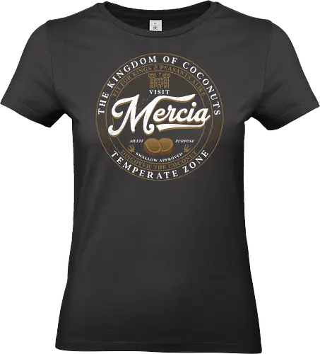 Visit Mercia - monty python, funny, holy grail - Standard T-Shirt (Frauen)