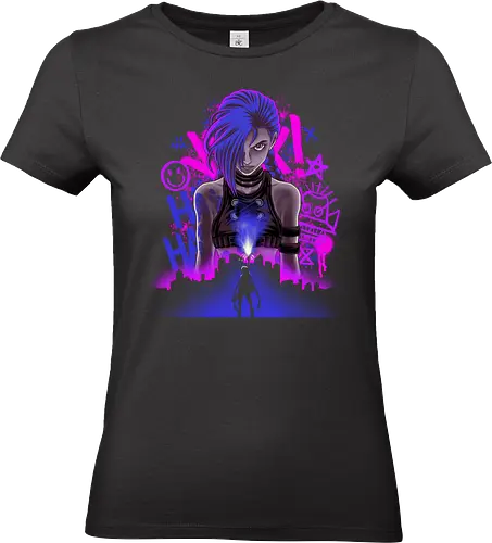 Pow Pow Was Here - Arcane, Gaming, Gaming - Standard T-Shirt (Frauen)