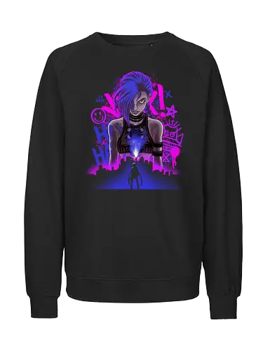 Pow Pow Was Here - Arcane, Gaming, Gaming - Fairtrade Sweatshirt