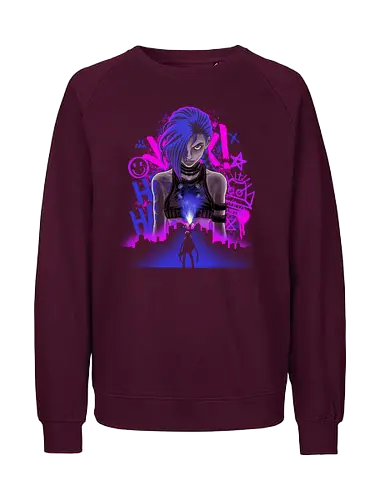 Pow Pow Was Here - Arcane, Gaming, Gaming - Fairtrade Sweatshirt