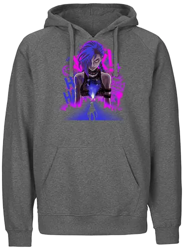 Pow Pow Was Here - Arcane, Gaming, Gaming - Fairtrade Hoodie