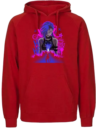 Pow Pow Was Here - Arcane, Gaming, Gaming - Fairtrade Hoodie