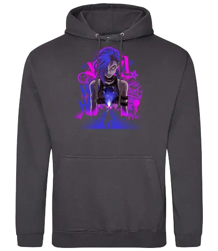 Pow Pow Was Here - Arcane, Gaming, Gaming - Standard Hoodie
