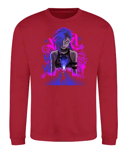 Pow Pow Was Here - Arcane, Gaming, Gaming - Sweatshirt