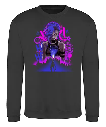 Pow Pow Was Here - Arcane, Gaming, Gaming - Sweatshirt