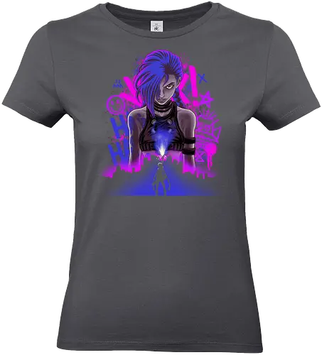 Pow Pow Was Here - Arcane, Gaming, Gaming - Standard T-Shirt (Frauen)