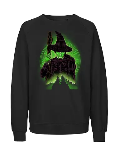 Wicked Green - Wicked, Witch, Green - Fairtrade Sweatshirt