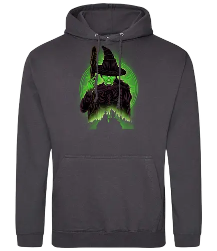 Wicked Green - Wicked, Witch, Green - Standard Hoodie