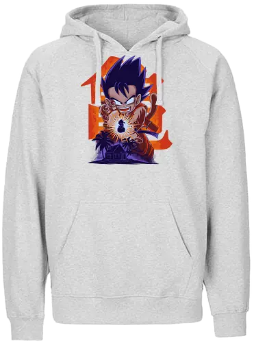 Saiyan Kid - Dragon, goku, anime, saiyan - Fairtrade Hoodie