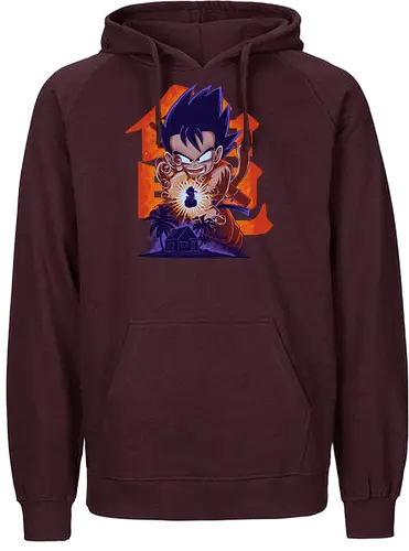 Saiyan Kid - Dragon, goku, anime, saiyan - Fairtrade Hoodie