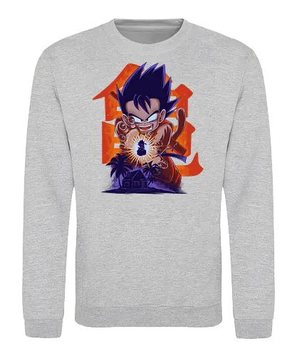 Saiyan Kid - Dragon, goku, anime, saiyan - Sweatshirt