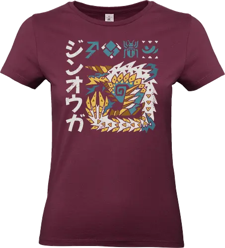 Jinouga - monster, hunter, hunting - Standard T-Shirt (Frauen)