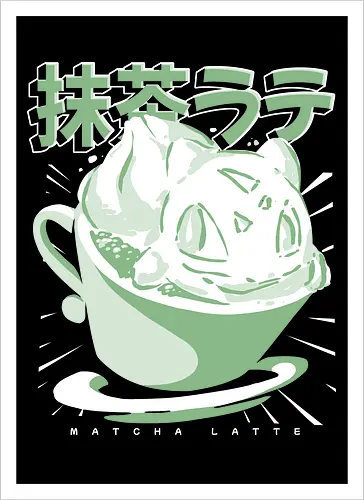 Matchasaur Latte